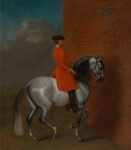 Cvičení v Haute Ecole- průchod doleva podél zdi, po Vanderbank od Unbekannt Unbekannt